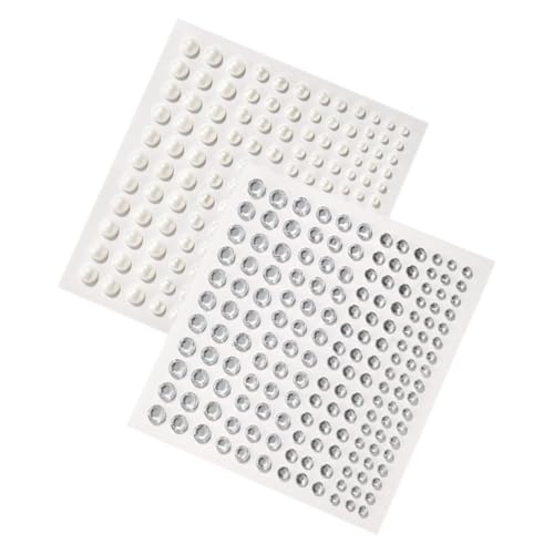 BIUDECO 1satz Selbstklebende Perlen Und Strass-aufkleber Für Bastelprojekte Perlen Strass Verschiedenen Für Kreative Gestaltung Und Dekoration Für Feste Und -projekte von BIUDECO