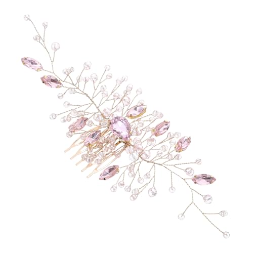 BIUDECO Sparkly Crystal Wedding Hair Comb mit Robustem Metallkamm Handgefertigter Brautschmuck mit Funkelnden Strasssteinen Leichter Haarschmuck für Bräute und Brautjungfern BIUDECO Sparkly Crystal Wedding Hair Comb mit Robustem Metallkamm Handgefertigter Brautschmuck mit Funkelnden Strasssteinen Leichter Haarschmuck für Bräute und Brautjungfern von BIUDECO