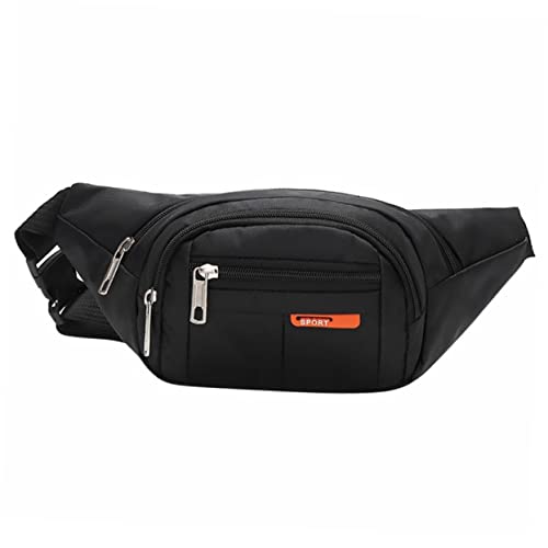 BIUDECO Sport Gürteltasche Bauchtasche Nylon Multifunktionale Umhängetasche für Herren mit Großem Fassungsvermögen für Outdoor Aktivitäten für Reisen und Sport von BIUDECO