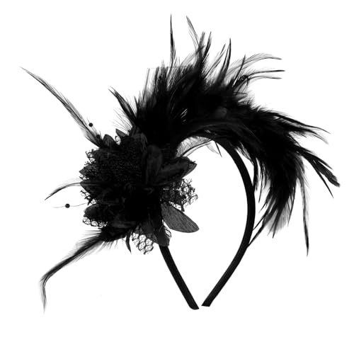 BIUDECO Stirnband Damen Vintage Kopfschmuck Für Karneval Hochzeiten Haaraccessoire Für Cosplay Und Partys Leichtes Und Ansprechendes Design Für Fotorequisiten Retro Stil von BIUDECO