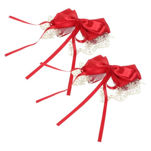BIUDECO 2stücke Haarclips Damen Bogen Haarspangen Schleifen Zum Anklipsen Haarband Haarschleife Clip Für Frauen Frisur Accessoires von BIUDECO