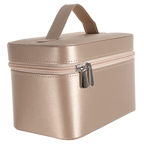 BIUDECO Tragbare Kosmetiktasche Reise-kulturtasche Multifunktionaler Sack Handtasche Für Mädchen Robuster Reißverschluss von BIUDECO