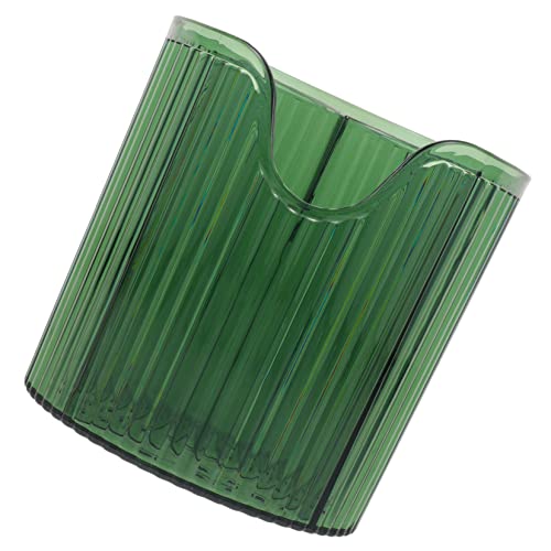 BIUDECO Transparente Makeup Pinsel Aufbewahrungsbox Drehbarer Kosmetik Organizer Für Schreibtisch Badezimmer Und Schlafzimmer Für Lippenstifte Eyeliner Nagellack Und Mehr von BIUDECO