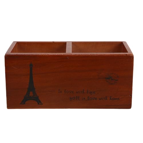 BIUDECO Vintage Holz Haarschneider Aufbewahrungsbox Multifunktionale Organizer Für Friseurscheren Und Haarzubehör Für Salon Und Zuhause Stilvoll Und Praktisch Robustes Design von BIUDECO