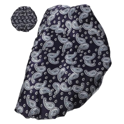 BIUDECO Wasserdichte Duschhaube mit Doppellagigem Schutz Elastische Badekappe für Damen und Herren Groß und Vielseitig für Langes Lockiges Haar Wiederverwendbar und Hautfreundlich von BIUDECO