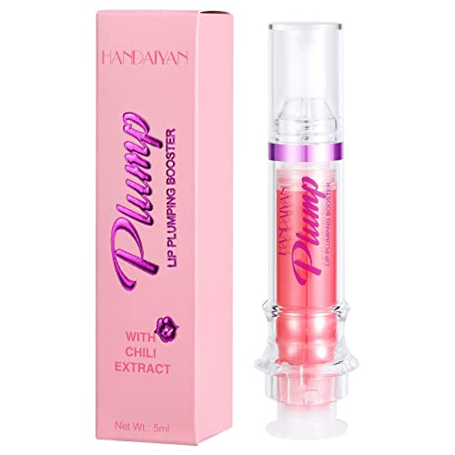 Lippenöl,Feuchtigkeitsspendendes Glow-Lippenöl | No-Sticky Gloss Plumping Lip Oil, Lip Plumping Gloss Oil für Feuchtigkeitsversorgung, Pflege, Mädchen, Frauen, trockene Lippen, Lippenpflege Biudui von BIUDUI