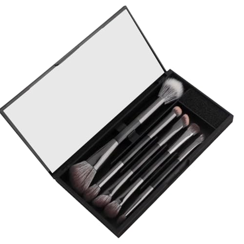 5 Stück Doppelseitiger Make-up-Pinsel, Doppelkopf-Makeup-Pinsel Set Pinsel Vielseitigkeitskollektion, Foundation Puder Lidschatten Kontur Eyeliner Highlighter Rouge Pinsel 5 Stück Doppelseitiger Make-up-Pinsel, Doppelkopf-Makeup-Pinsel Set Pinsel Vielseitigkeitskollektion, Foundation Puder Lidschatten Kontur Eyeliner Highlighter Rouge Pinsel von BIVBWQU