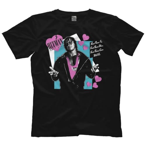 Bret The Hitman Hart - Bret Hart Retro T-Shirt0 von BIYAN