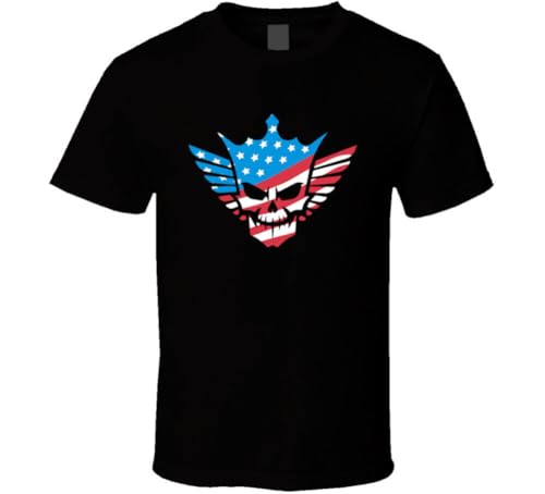 Cody Rhodes American Nightmare Skull Wrestling Fan T Shirt Black 3XL von BIYAN