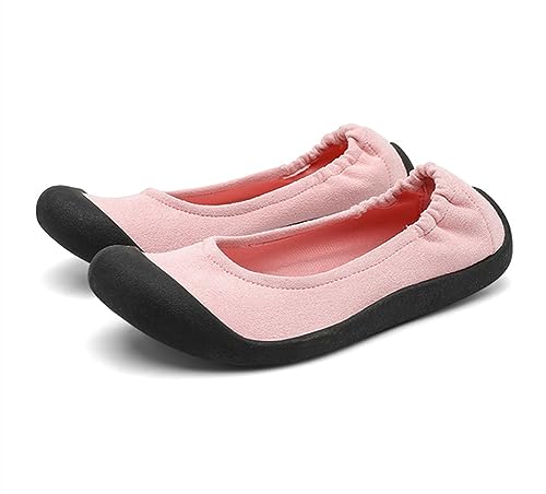 BIackPig DamDamen Wasserschuhe Schwimmschuhe Sommer Strandschuhe Schnell Trocknend Aquaschuhe Surfschuhe für Meer Rosa 38EU von BIackPig