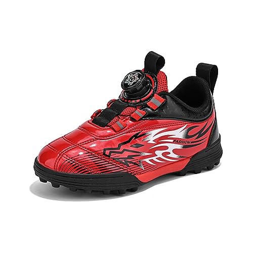 BIackPig Unisex-Kinder Trekkingschuhe Jungen Mädchen Wanderschuhe Outdoor Sportschuhe rot 32 EU von BIackPig