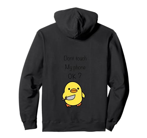 Fass Mein Handy Nicht an, Geschenkidee für Männer und Frauen Pullover Hoodie von BJ_Merch