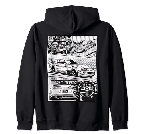 Supra JDM Comics, schöne Geschenkidee für Männer und Frauen Kapuzenjacke von BJ_Motor