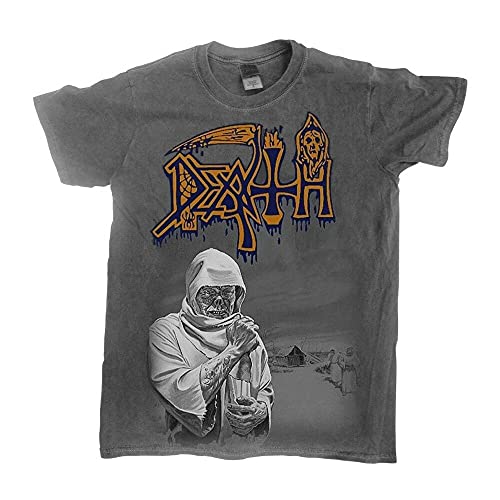 Death Leprosy Vintage Wash T Shirt GreyL Death Leprosy Vintage Wash T Shirt GreyL von BJA