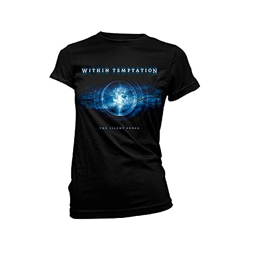 Within Temptation Silent Force Girlie T Shirt BlackM Within Temptation Silent Force Girlie T Shirt BlackM von BJA