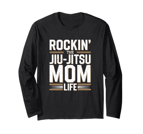Mat Mama Roll Life Vibes Langarmshirt von BJJ Mama Mattenkraft