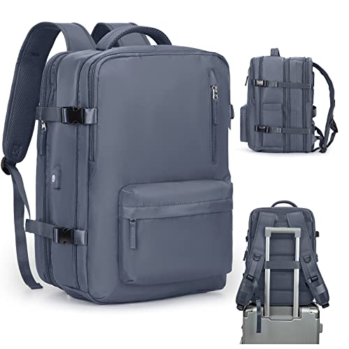 BJLFS Groß Handgepäck Rucksack 40x20x25 Ryanair Reiserucksack Damen Handgepäck flugzeug Easyjet Handgepäck 45x36x20 Rucksack Damen mit Laptopfach Wasserdichter Tagesrucksack mit Schuhfach von BJLFS