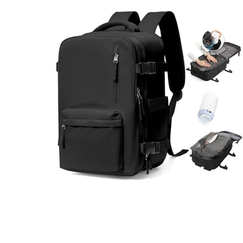 BJLFS Vakuum Rucksack Handgepäck Flugzeug Ryanair 40x20x25 Rucksack mit pumpe Airback-Handgepäck Damen Vakuum-Reiserucksack mit versiegeltem Kmpressionssystem für Reisen BJLFS Vakuum Rucksack Handgepäck Flugzeug Ryanair 40x20x25 Rucksack mit pumpe Airback-Handgepäck Damen Vakuum-Reiserucksack mit versiegeltem Kmpressionssystem für Reisen von BJLFS