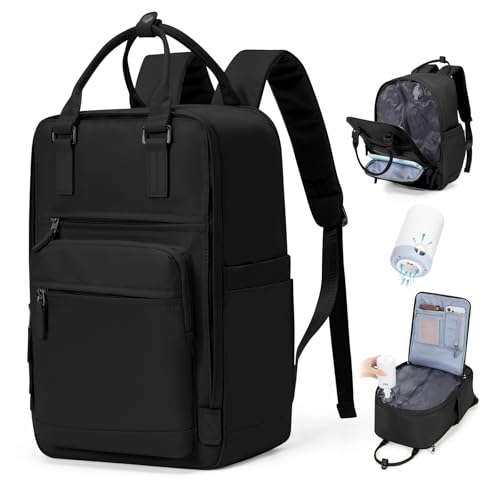 BJLFS Vakuum Rucksack 40×30×20 Handgepäck Rucksack 40x20x25 für Ryanair Wizzair Reiserucksack Damen Vakuum Handgepäck Flugzeug Easyjet 45×36×20 Wasserdicht Laptop Rucksack Herren von BJLFS