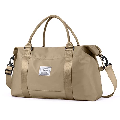 Reisetasche Damen,Groß Handgepäck Kabinentasche Ryanair, Weekender Bag Travel Bag Duffle Bag Leichte wasserdichte Sporttasche Handgepäcktasche für Herren Wochenendtraining von BJLFS