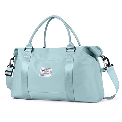 Reisetasche Damen,Groß Handgepäck Kabinentasche Ryanair, Weekender Bag Travel Bag Duffle Bag Leichte wasserdichte Sporttasche Handgepäcktasche für Herren Wochenendtraining von BJLFS