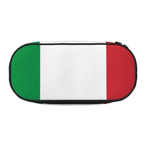 Federmäppchen aus Kokosfaser für Kinder, lustiges Federmäppchen für Mädchen, großes Federmäppchen mit Reißverschluss, tragbares Federmäppchen für Schule, Sudent Teacher Schreibwaren, Flagge Italien Federmäppchen aus Kokosfaser für Kinder, lustiges Federmäppchen für Mädchen, großes Federmäppchen mit Reißverschluss, tragbares Federmäppchen für Schule, Sudent Teacher Schreibwaren, Flagge Italien von BJNGHKLN