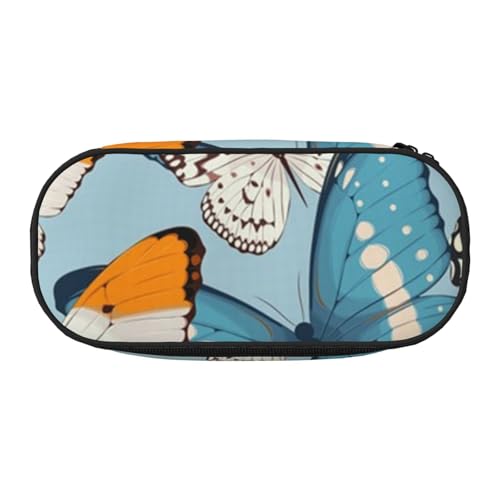 Federmäppchen mit Ananas-Malerei, für Kinder, lustiges Federmäppchen für Mädchen, großes Federmäppchen mit Reißverschluss, tragbares Federmäppchen für Schule, Sudent Teacher Schreibwaren Federmäppchen mit Ananas-Malerei, für Kinder, lustiges Federmäppchen für Mädchen, großes Federmäppchen mit Reißverschluss, tragbares Federmäppchen für Schule, Sudent Teacher Schreibwaren von BJNGHKLN