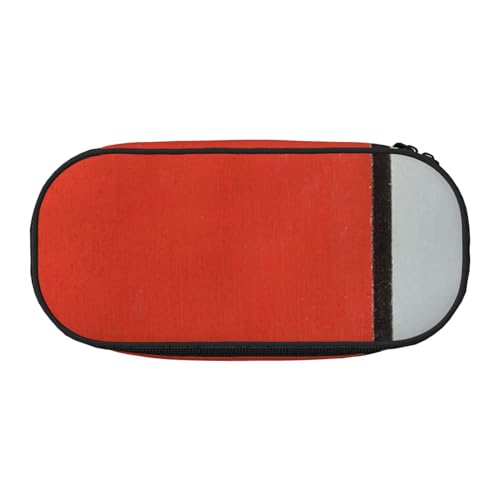 Federmäppchen mit Baseball-Aufdruck für Kinder, lustiges Federmäppchen für Mädchen, großes Federmäppchen mit Reißverschluss, tragbares Federmäppchen für Schule, Lehrer, Schreibwaren, Zusammensetzung von BJNGHKLN