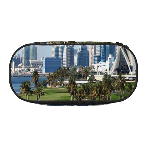 Federmäppchen mit Baseball-Aufdruck für Kinder, lustiges Federmäppchen für Mädchen, großes Federmäppchen mit Reißverschluss, tragbares Federmäppchen für Schule, Lehrer, Schreibwaren, Golf Yacht Club von BJNGHKLN