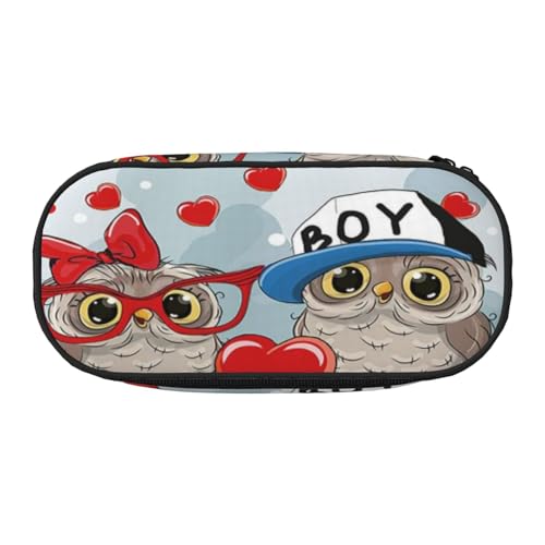 Federmäppchen mit Jagdmotiv und Hirsch, Bär, Elch, für Kinder, lustiges Federmäppchen für Mädchen, großes Federmäppchen mit Reißverschluss, tragbares Federmäppchen für Schule, Sudent Teacher von BJNGHKLN