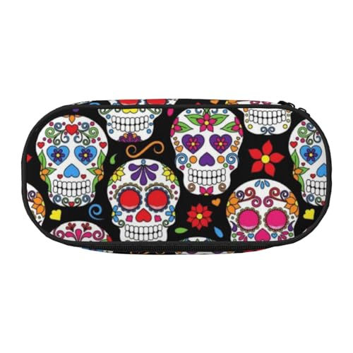 Federmäppchen mit Planeten, Sternen und Milchstraße, für Kinder, lustiges Federmäppchen für Mädchen, großes Federmäppchen mit Reißverschluss, tragbares Federmäppchen für Schule, Sudent Teacher von BJNGHKLN