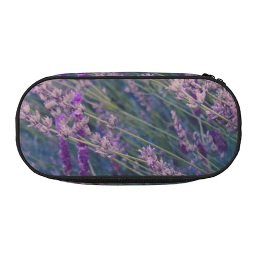 Federmäppchen mit Telefonzelle für Kinder, lustiges Federmäppchen für Mädchen, großes Federmäppchen mit Reißverschluss, tragbares Federmäppchen für Schule, Sudent Teacher Schreibwaren, Lavendelfeld Federmäppchen mit Telefonzelle für Kinder, lustiges Federmäppchen für Mädchen, großes Federmäppchen mit Reißverschluss, tragbares Federmäppchen für Schule, Sudent Teacher Schreibwaren, Lavendelfeld von BJNGHKLN