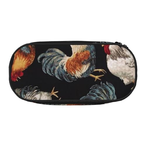 Federmäppchen mit frischem Pfauen-Aufdruck, für Kinder, lustiges Federmäppchen für Mädchen, großes Federmäppchen mit Reißverschluss, tragbares Federmäppchen für Schule, Sudent Teacher Schreibwaren Federmäppchen mit frischem Pfauen-Aufdruck, für Kinder, lustiges Federmäppchen für Mädchen, großes Federmäppchen mit Reißverschluss, tragbares Federmäppchen für Schule, Sudent Teacher Schreibwaren von BJNGHKLN