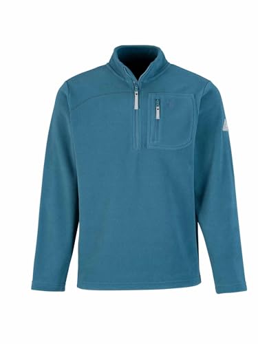 BJØRNSON Mels Fleecepullover 4 Jahreszeiten Herren - Meeresgrün - Größe 4XL von BJØRNSON