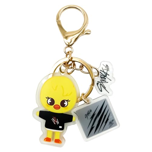 BJPERFMS Skzoo Schlüsselanhänger, Stray Kids Schlüsselanhänger, SKZ Anhänger, Stray Kids Merch, Cartoon Keychain Geschenke für BbokAri Fans von BJPERFMS