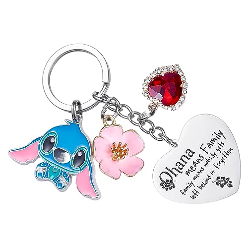 BJPERFMS Schlüsselanhänger, Keychain, Schlüsselanhänger Herz, Schlüsselbund, Schlüssel Anhänger Personalisiert, Geschenke für Mädchen von BJPERFMS