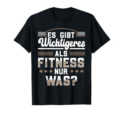 BK Bodybuilding Shirts Gym Sportler Geschenke Es Gibt Wichtigerer Als Fitness Nur Was Lustig Männer Frauen T-Shirt Schwarz S BK Bodybuilding Shirts Gym Sportler Geschenke Es Gibt Wichtigerer Als Fitness Nur Was Lustig Männer Frauen T-Shirt Schwarz S von BK Bodybuilding Shirts Gym Sportler Geschenke
