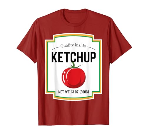 Ketchup Lustig Fasching Karneval Kostüm Männer Frauen Kinder T-Shirt von BK Fasching Shirts Karneval Kostüm Männer Frauen