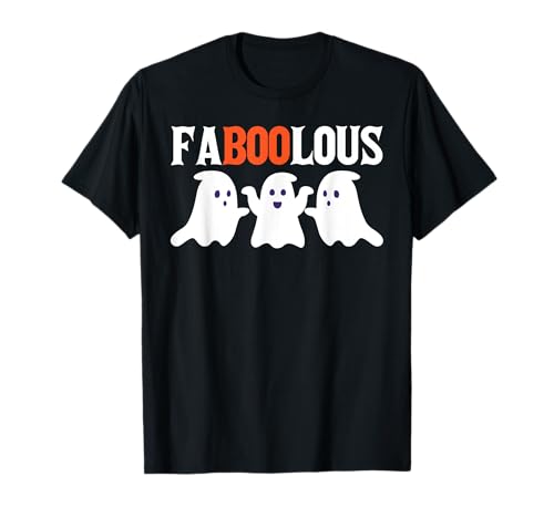 Faboolous Lustig Halloween Kostüm Geist Männer Frauen Kinder T-Shirt von BK Halloween Shirts Kostüm Männer Frauen Kinder
