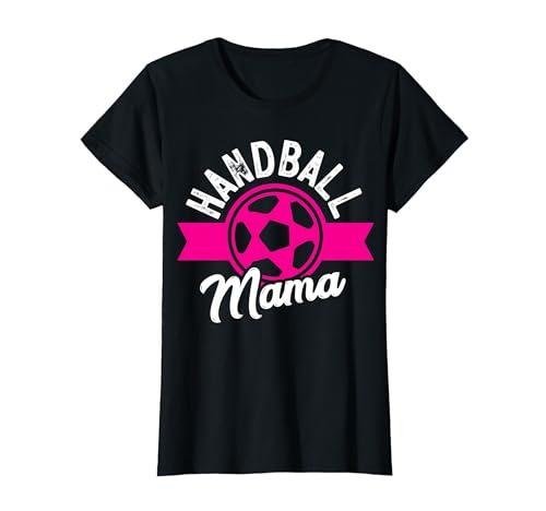 Handball Mama Lustig Sport Spieler Hanballer Frau Damen T-Shirt von BK Handball Shirts Handballer Frau Mann Geschenke