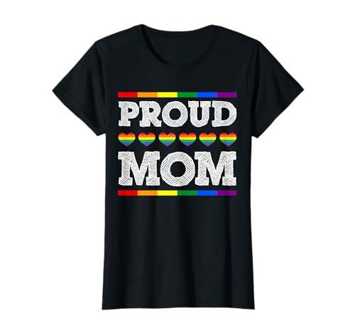 Proud Mom Gay Lesbisch Queer Trans LGBTQ Pride Herren Damen T-Shirt von BK LGBT Shirts Gay Lesbisch Queer Pride Geschenke
