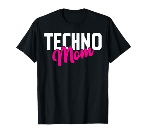 Techno Mom Lustig Rave Disco Mutter Muttertag Geschenk Damen T-Shirt Techno Mom Lustig Rave Disco Mutter Muttertag Geschenk Damen T-Shirt von BK Muttertag Shirts Mutti Mama Mutter Geschenke