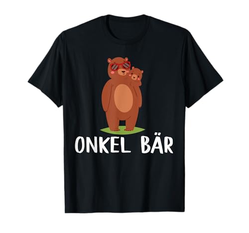 Onkel Bär Nichte Neffe Lustig Oheim Stiefonkel Männer Herren T-Shirt von BK Onkel Shirts Oheim Stiefonkel Geschenke