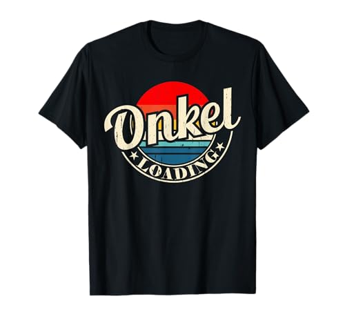 Onkel Loading Lustig Retro Oheim Stiefonkel Männer Herren T-Shirt von BK Onkel Shirts Oheim Stiefonkel Geschenke