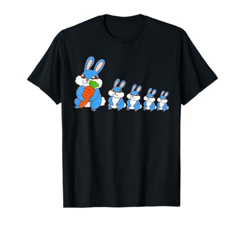 Ostern Hase Familie Lustig Kaninchen Frau Männer Kinder T-Shirt von BK Ostern Shirts Hase Frau Männer Kinder Geschenk