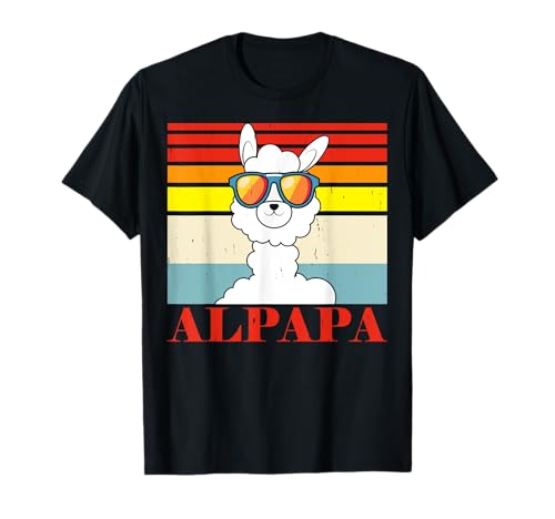 Alpapa Lustig Vater Papa Vatertag Geschenk Herren Männer T-Shirt von BK Vater Shirts Papa Vati Vatertag Geschenke