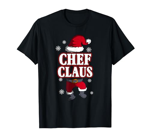 Chef Claus Claus Familie Kostüm Weihnachten Männer Herren T-Shirt von BK Weihnachten Shirts Frau Männer Kinder Geschenk