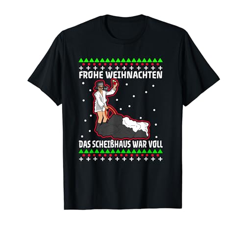 Frohe Weihnachten Lustig Spruch Geschenke Männer Frauen T-Shirt von BK Weihnachten Shirts Frau Männer Kinder Geschenk