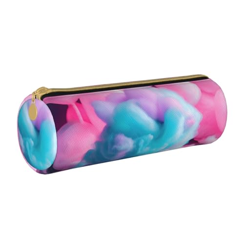 BKDODKS Federmäppchen für Erwachsene, Leder, mit Reißverschluss, Rot von BKDODKS