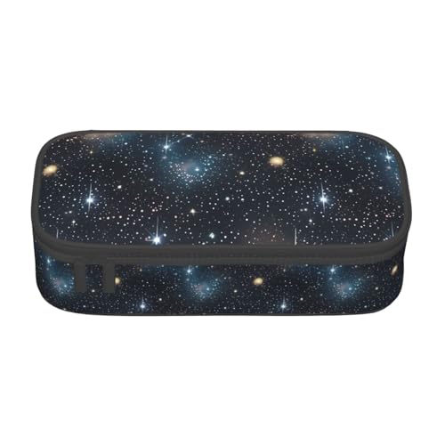 BKDODKS Multifunktionales Federmäppchen mit Sternhaufen und Galaxien, Schreibwaren, Aufbewahrungstasche, Zubehör für Erwachsene von BKDODKS
